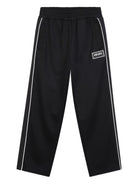 Set tuta sportiva per bambino Kenzo Kids blu con rifiniture a contrasto - Rubino Kids