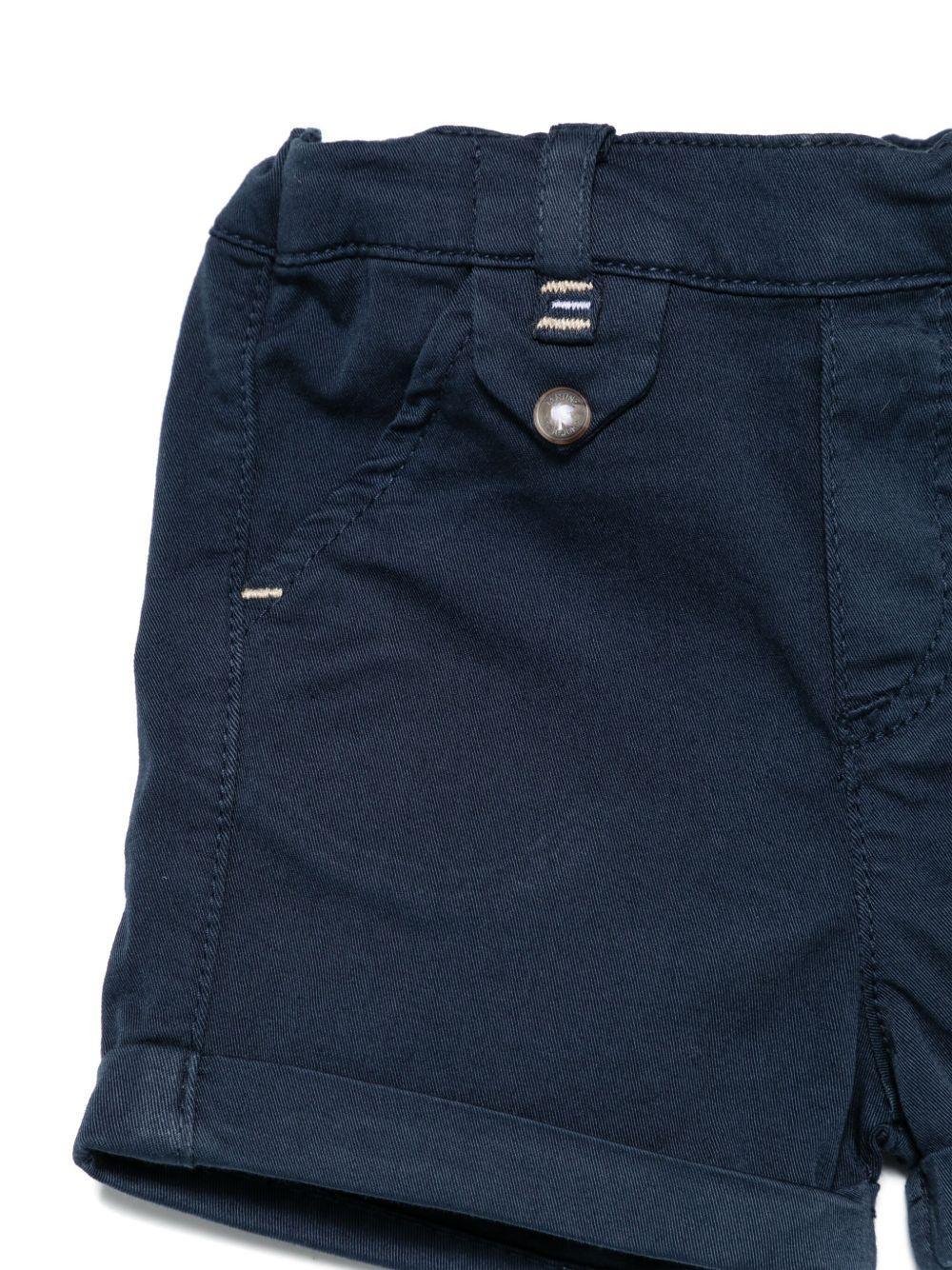 Shorts con risvolto per neonato Tartine & Chocolat blu con tasca finta - Rubino Kids