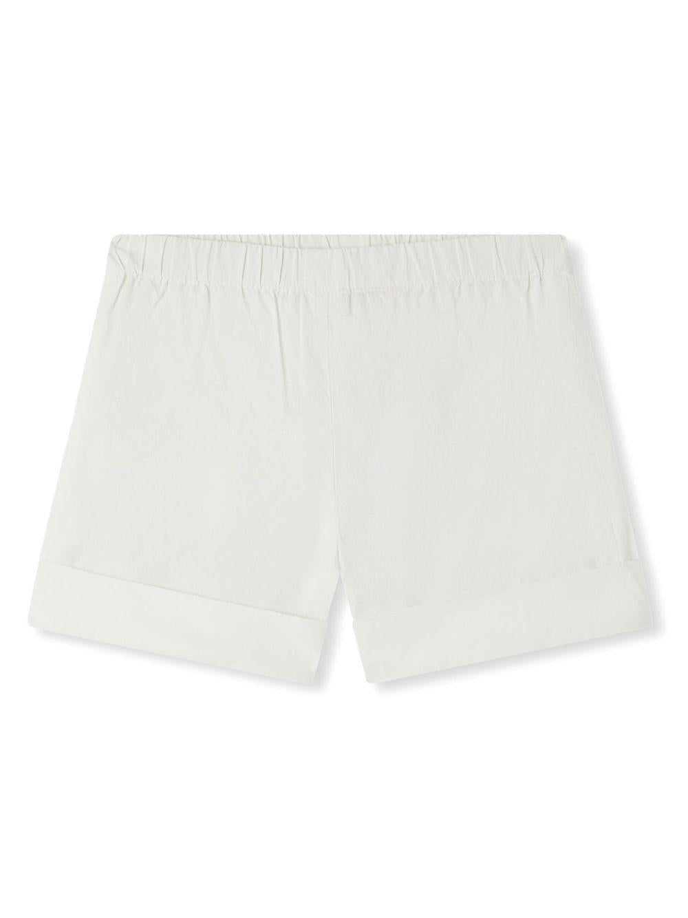 Shorts Ecandy per neonato Bonpoint bianco con stampa ciliegie - Rubino Kids