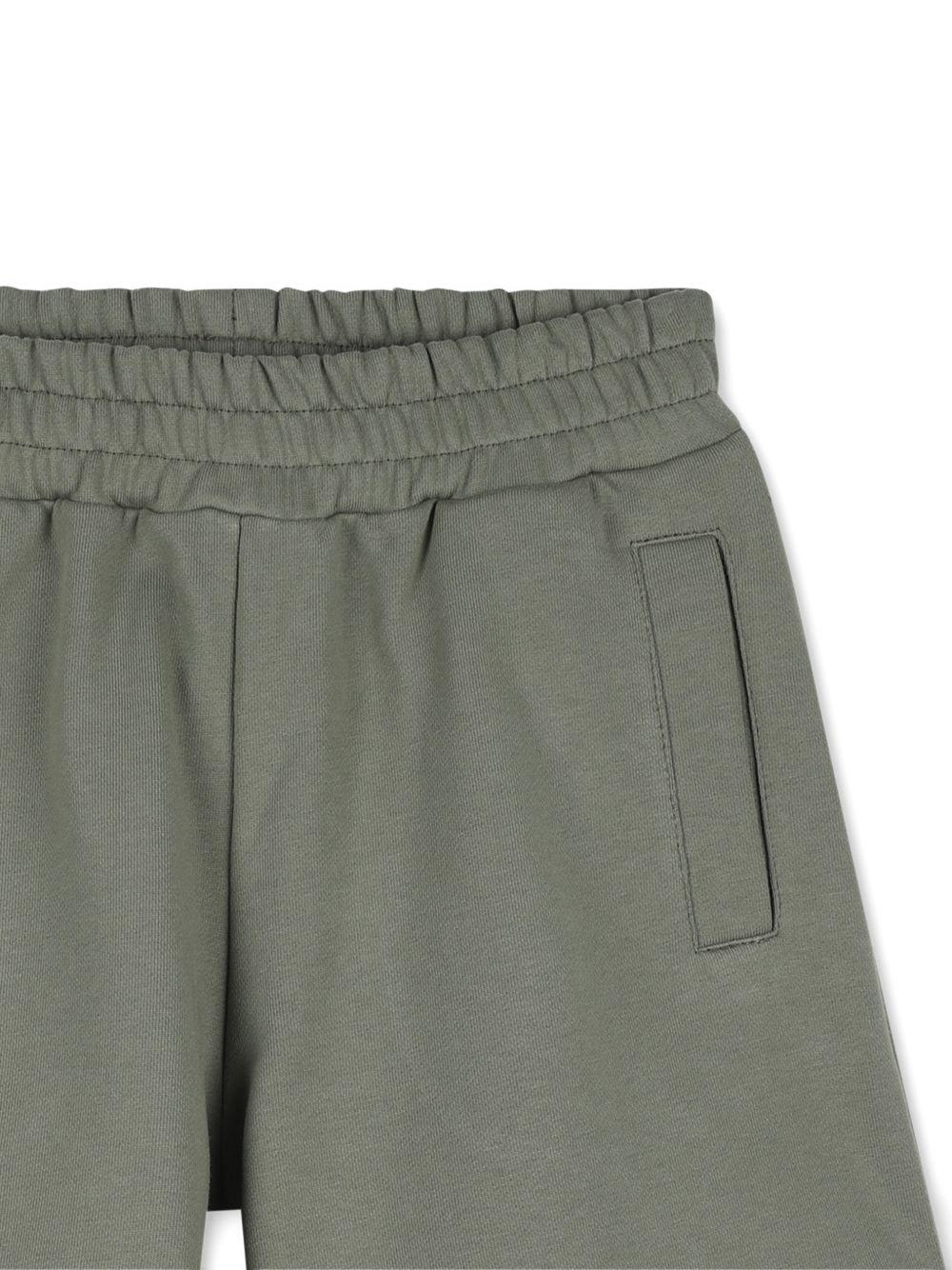 Shorts per bambino Givenchy Kids grigio elasticizzato - Rubino Kids