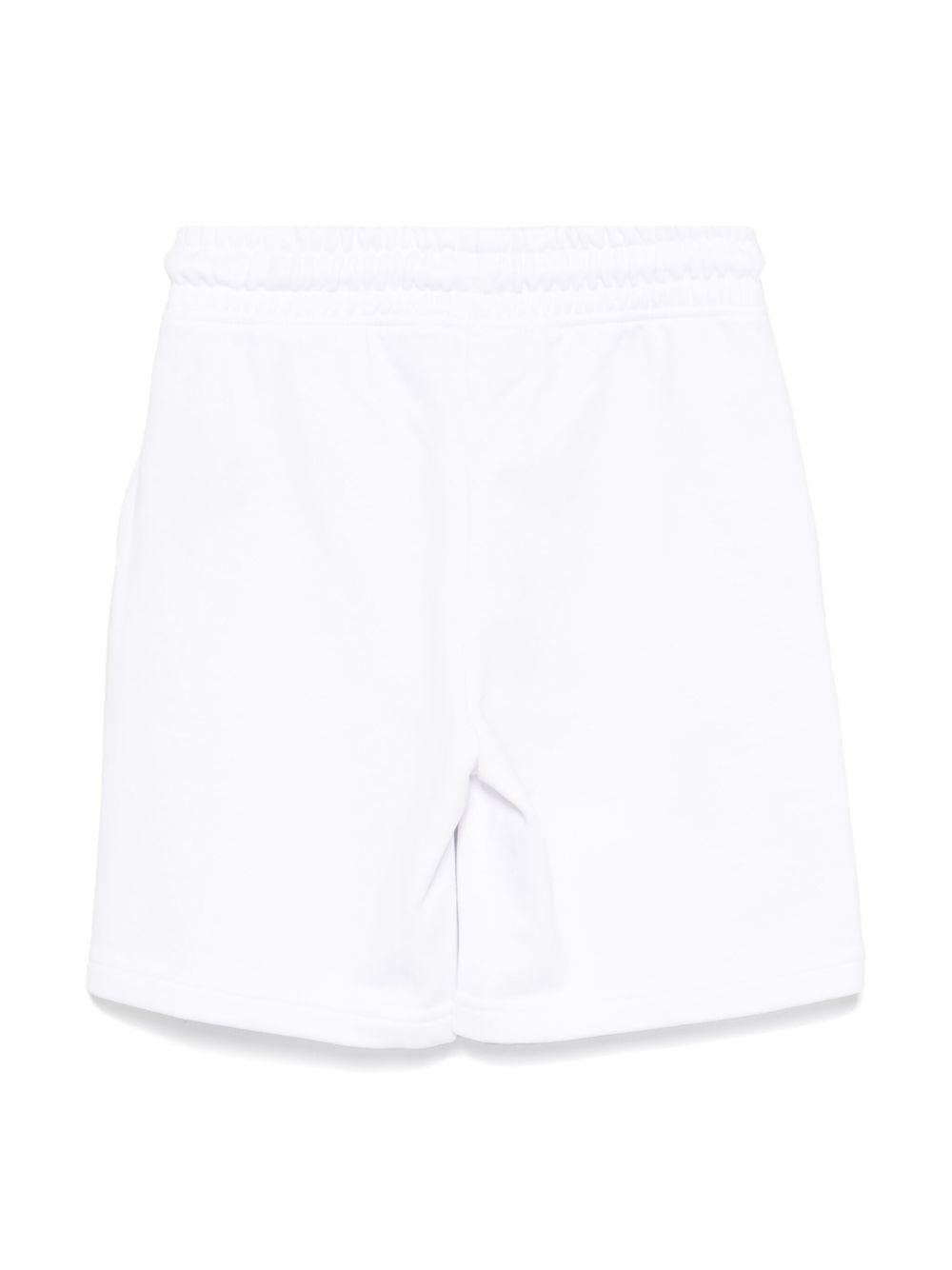 Shorts per bambino John Richmond Junior bianco in pile - Rubino Kids