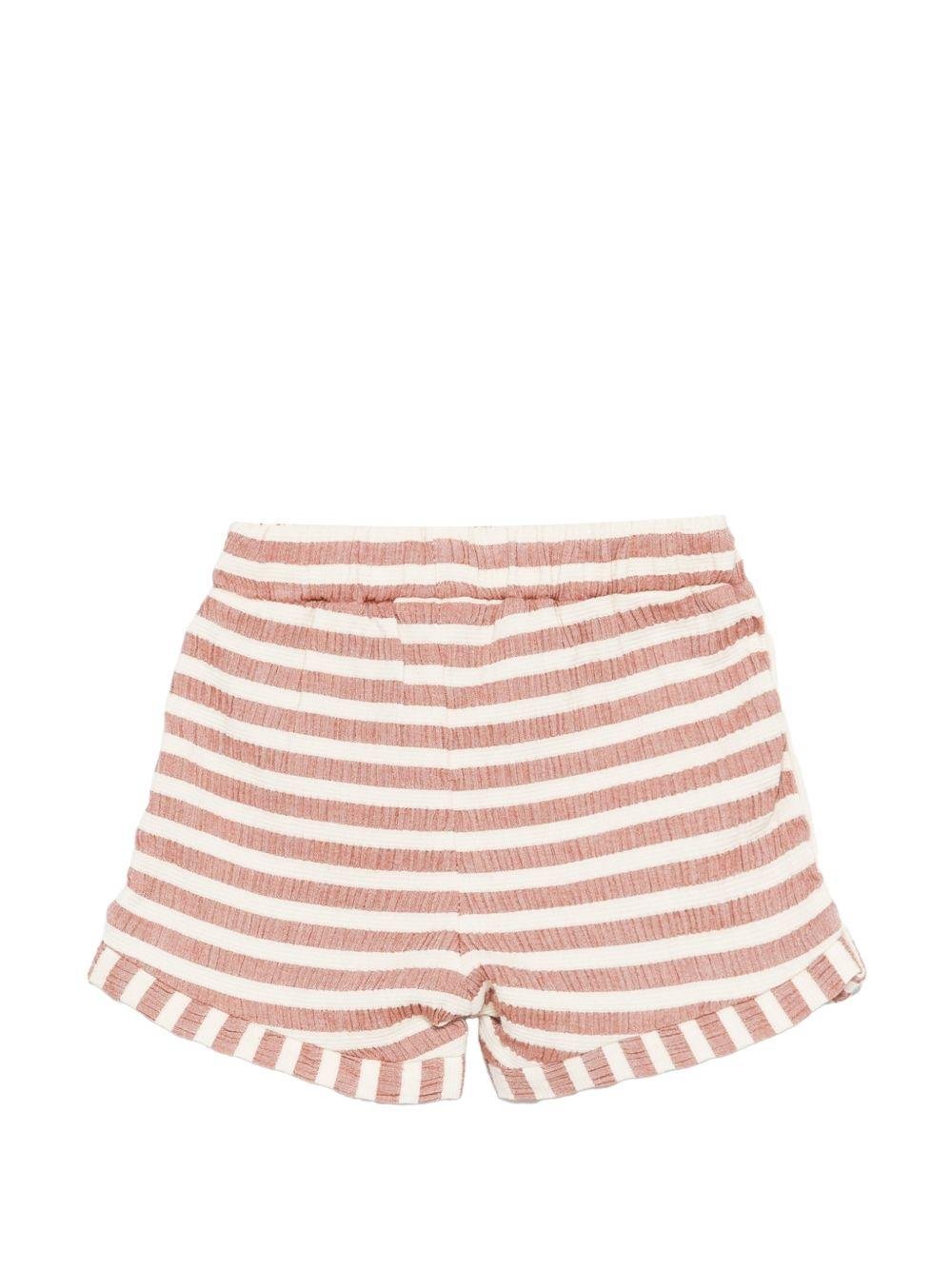 Shorts per neonata Donsje multicolor con design a righe - Rubino Kids