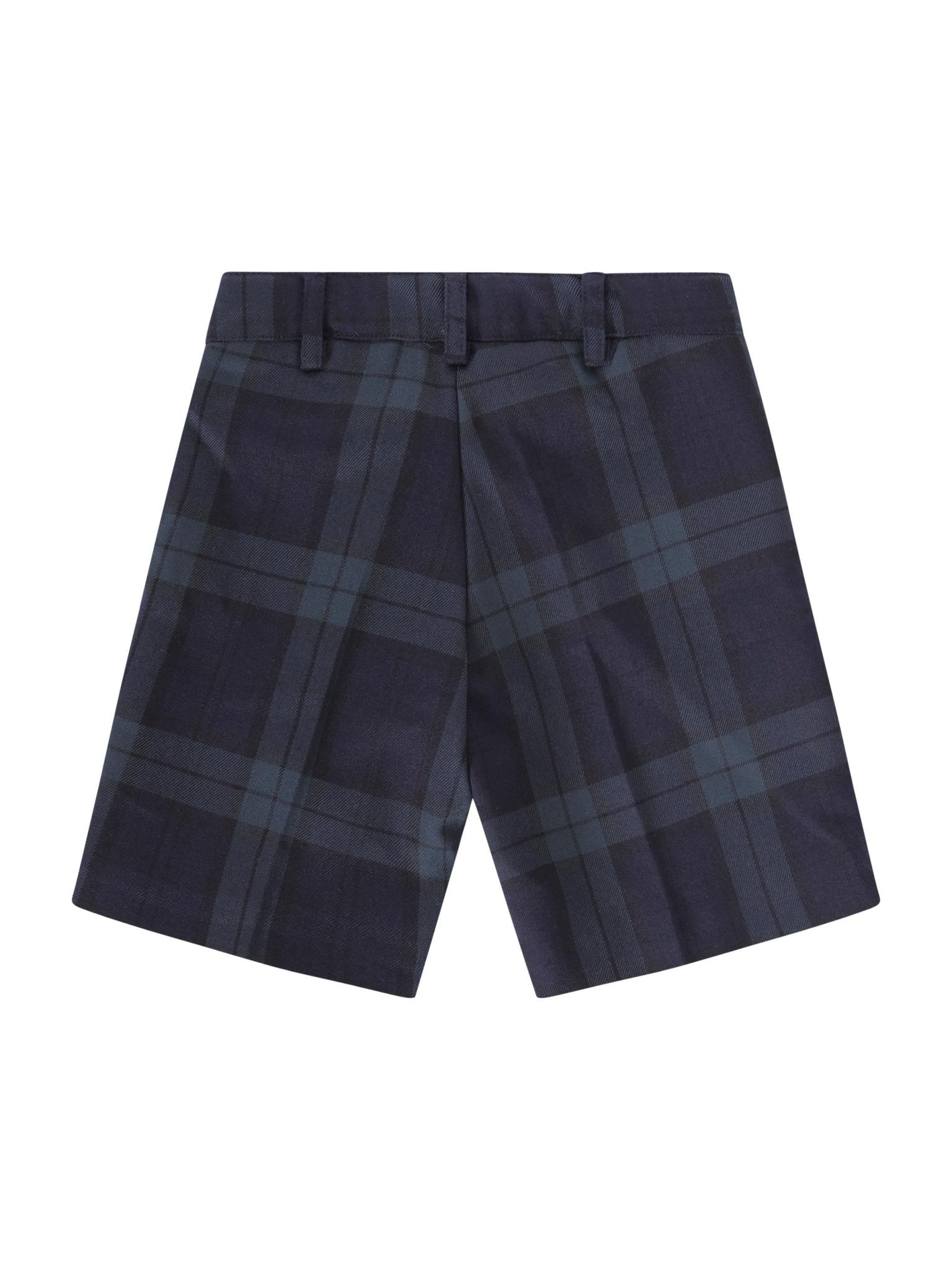Shorts per neonato Baroni blu con motivo scozzese - Rubino Kids