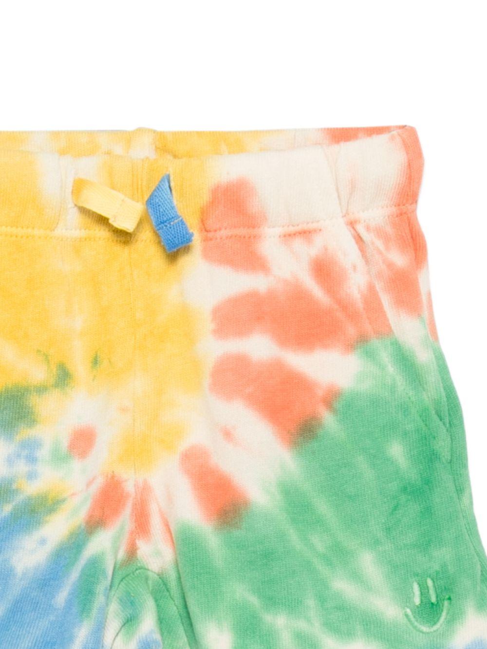 Shorts per neonato Molo multicolore con fantasia tie dye - Rubino Kids
