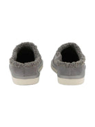 Slippers per bambina Chloé Kids grigie con scritta con logo - Rubino Kids