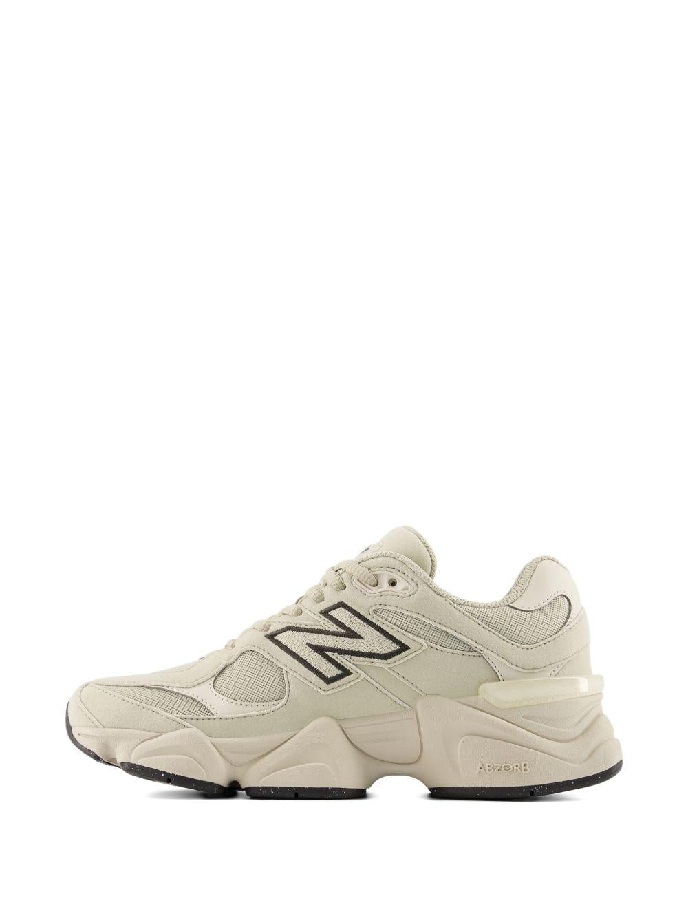 Sneakers 9060 per bambini New Balance Kids bianche con dettaglio logo laterale - Rubino Kids