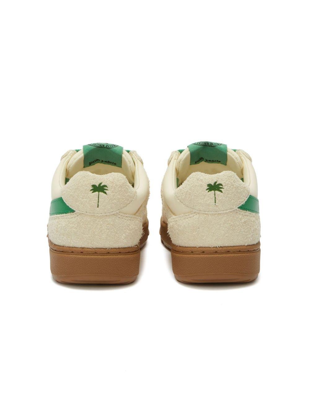 Sneakers Palm Beach University per bambino Palm Angels Kids beige con punta tonda - Rubino Kids