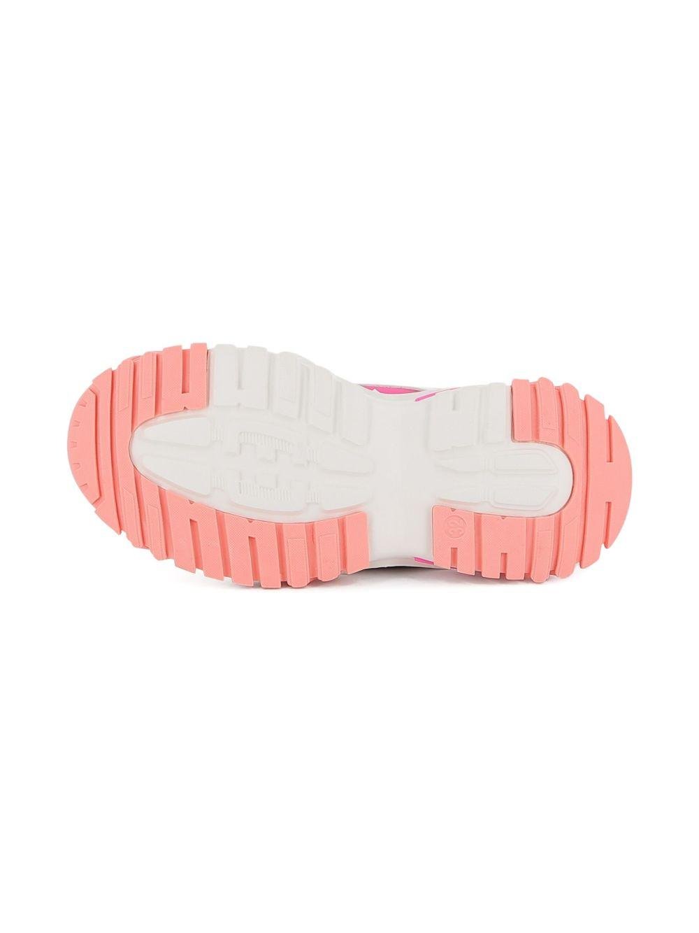 Sneakers per bambina Billieblush bianco con effetto olografico - Rubino Kids