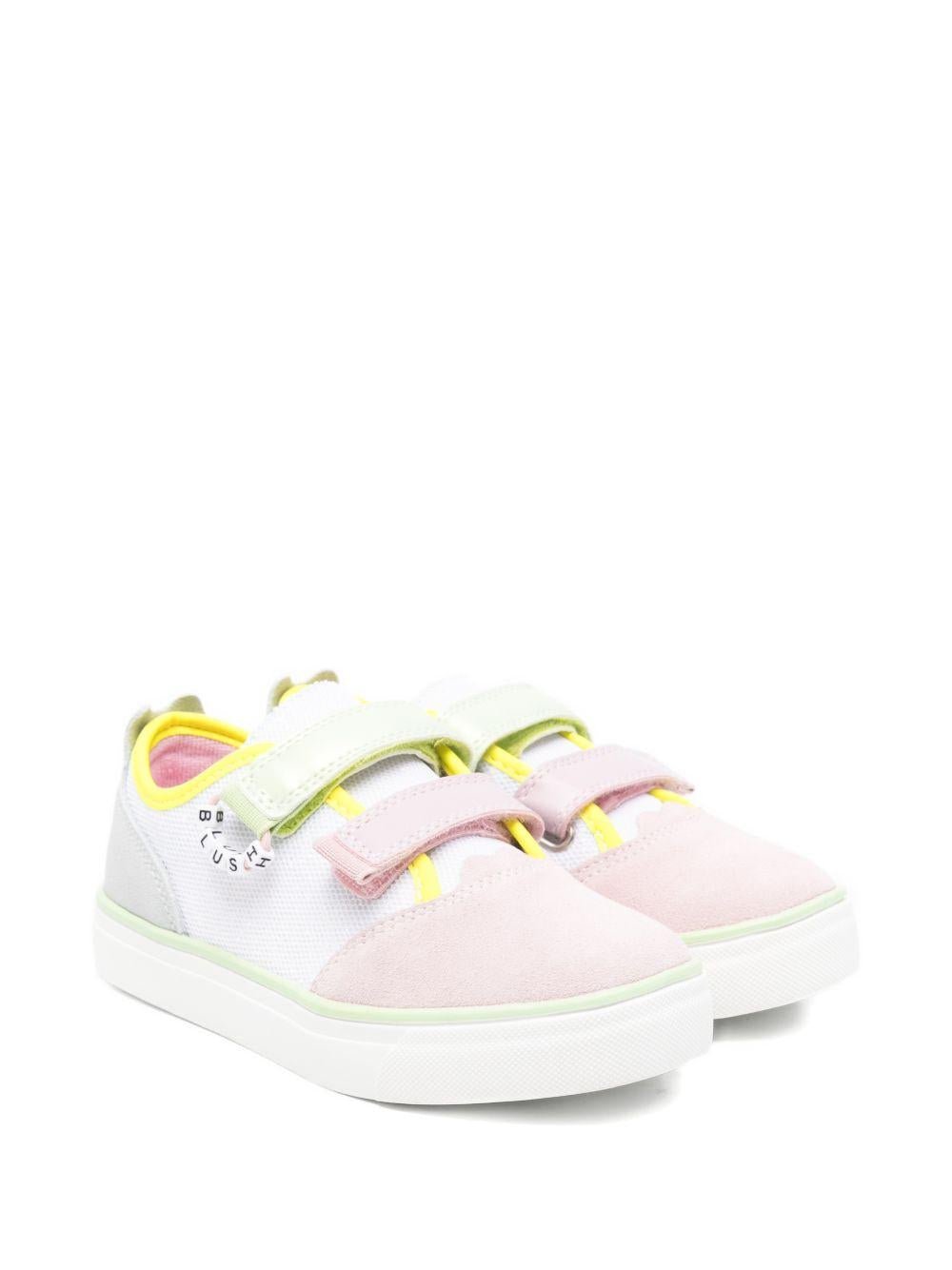Sneakers per bambina Billieblush rosa con design color - block - Rubino Kids
