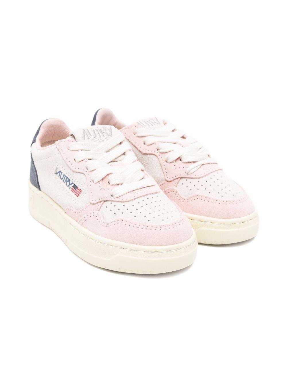 Sneakers per bambini Autry Kids multicolore con dettagli traforati - Rubino Kids