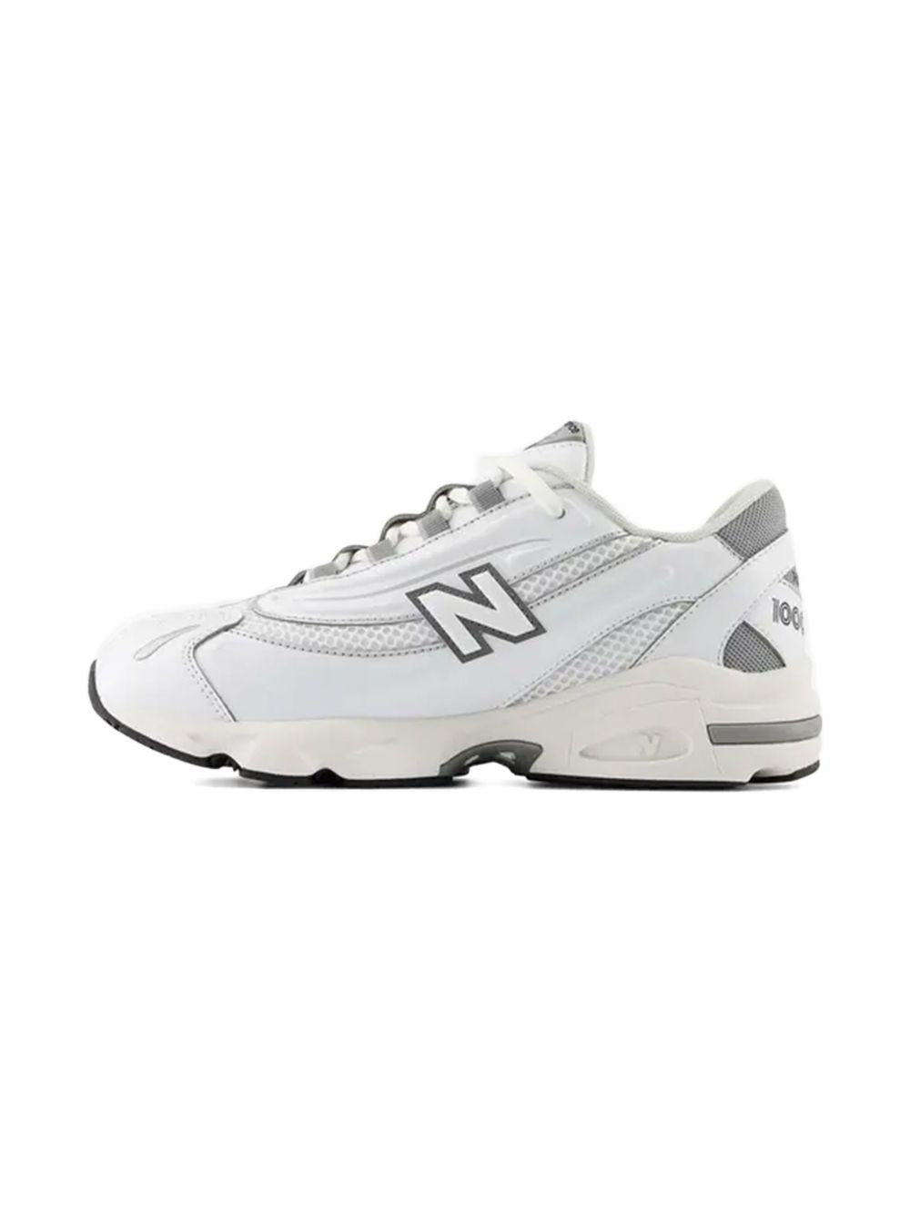Sneakers per bambini New Balance Kids bianche con effetto metallizzato 1000 - Rubino Kids