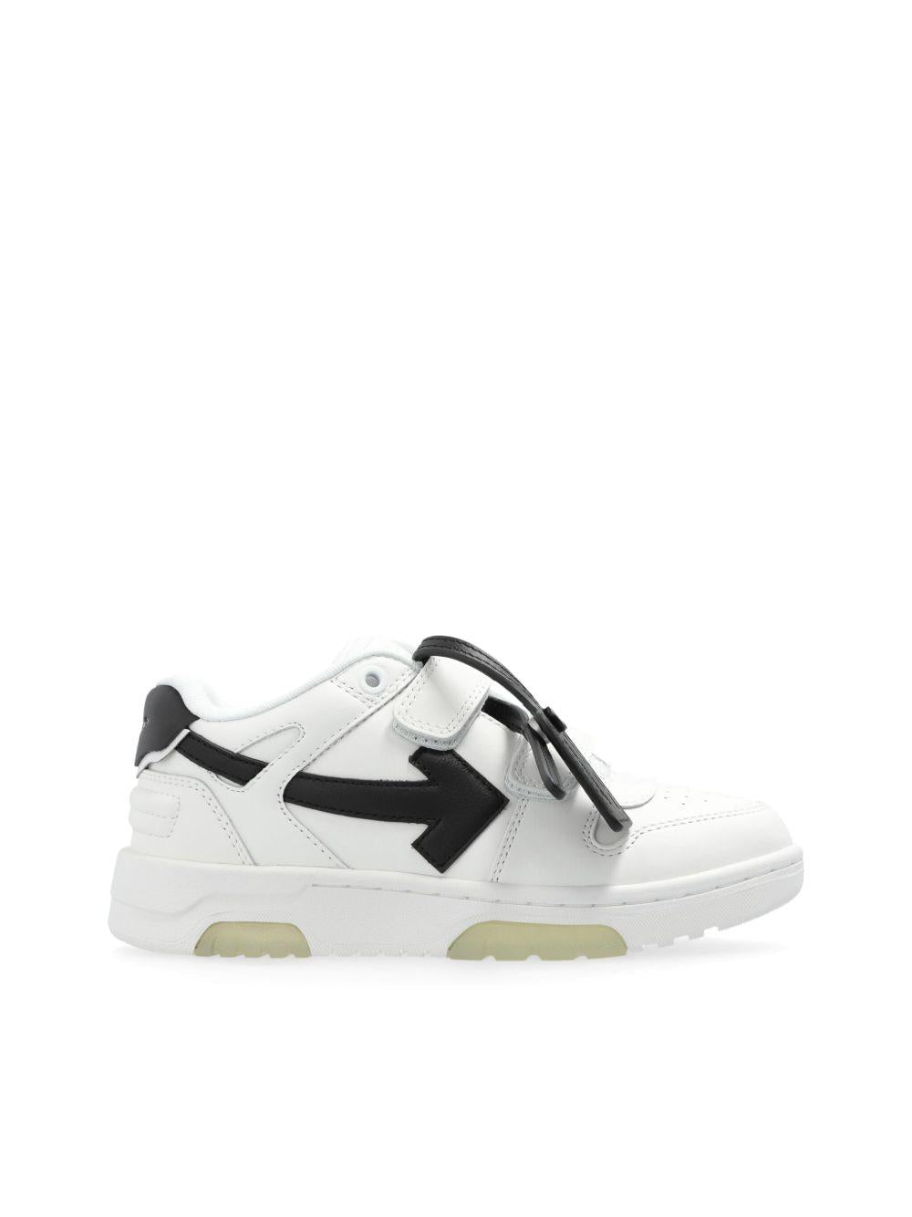 Sneakers per bambini Off - White Kids Out Of Office bianco con chiusura con strappo - Rubino Kids