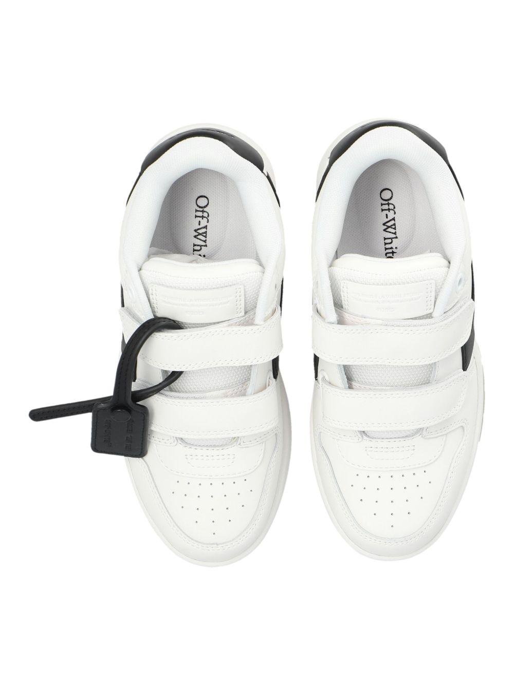 Sneakers per bambini Off - White Kids Out Of Office bianco con chiusura con strappo - Rubino Kids
