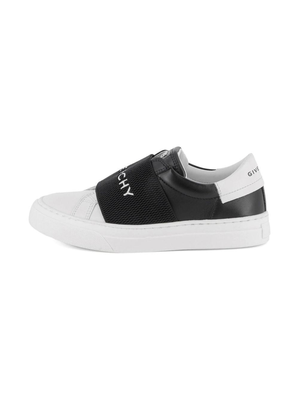 Sneakers per bambino Givenchy Kids bianco senza lacci - Rubino Kids