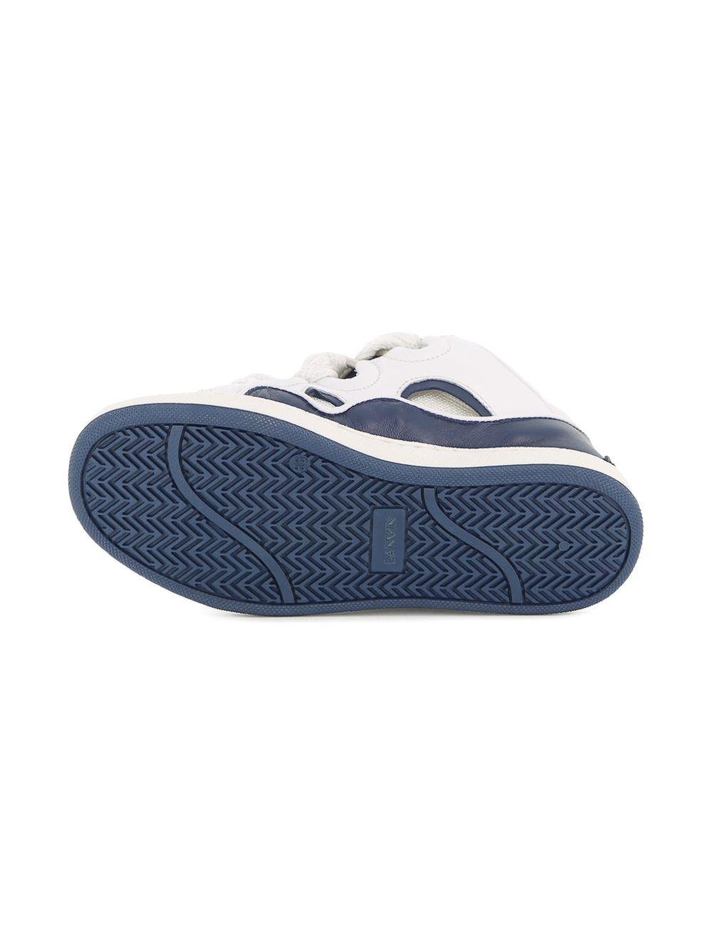 Sneakers per bambino Lanvin Enfant con cut - out - Rubino Kids