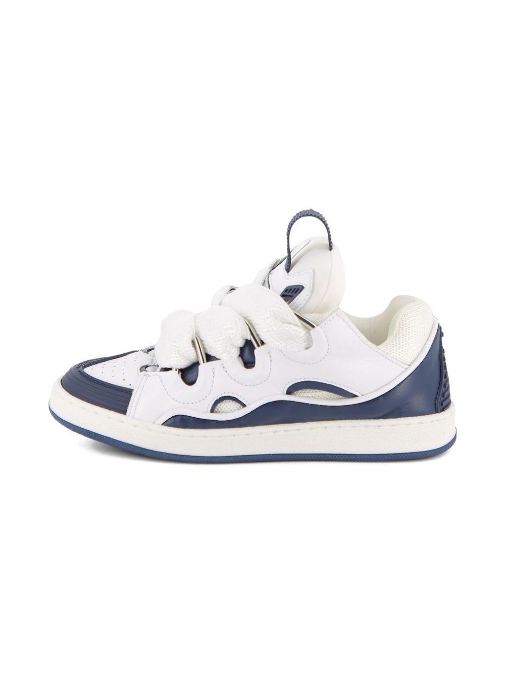 Sneakers per bambino Lanvin Enfant con cut - out - Rubino Kids