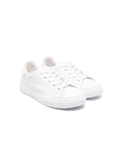 Sneakers per bambino Paolo Pecora Kids bianco in finta pelle - Rubino Kids
