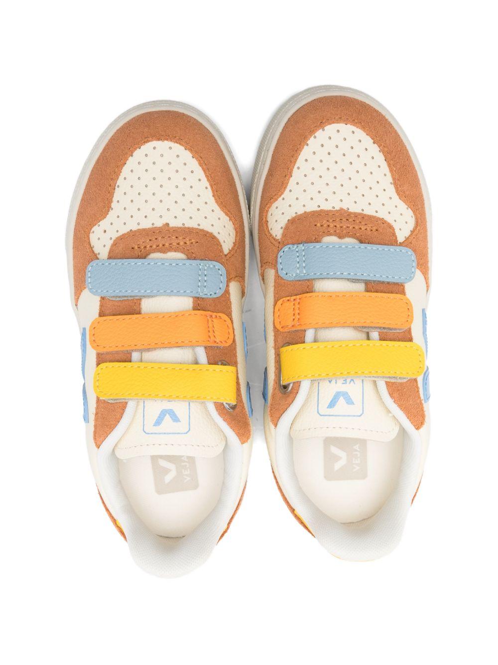 Sneakers V - 10 per bambini Veja Kids multicolore con design traforato - Rubino Kids