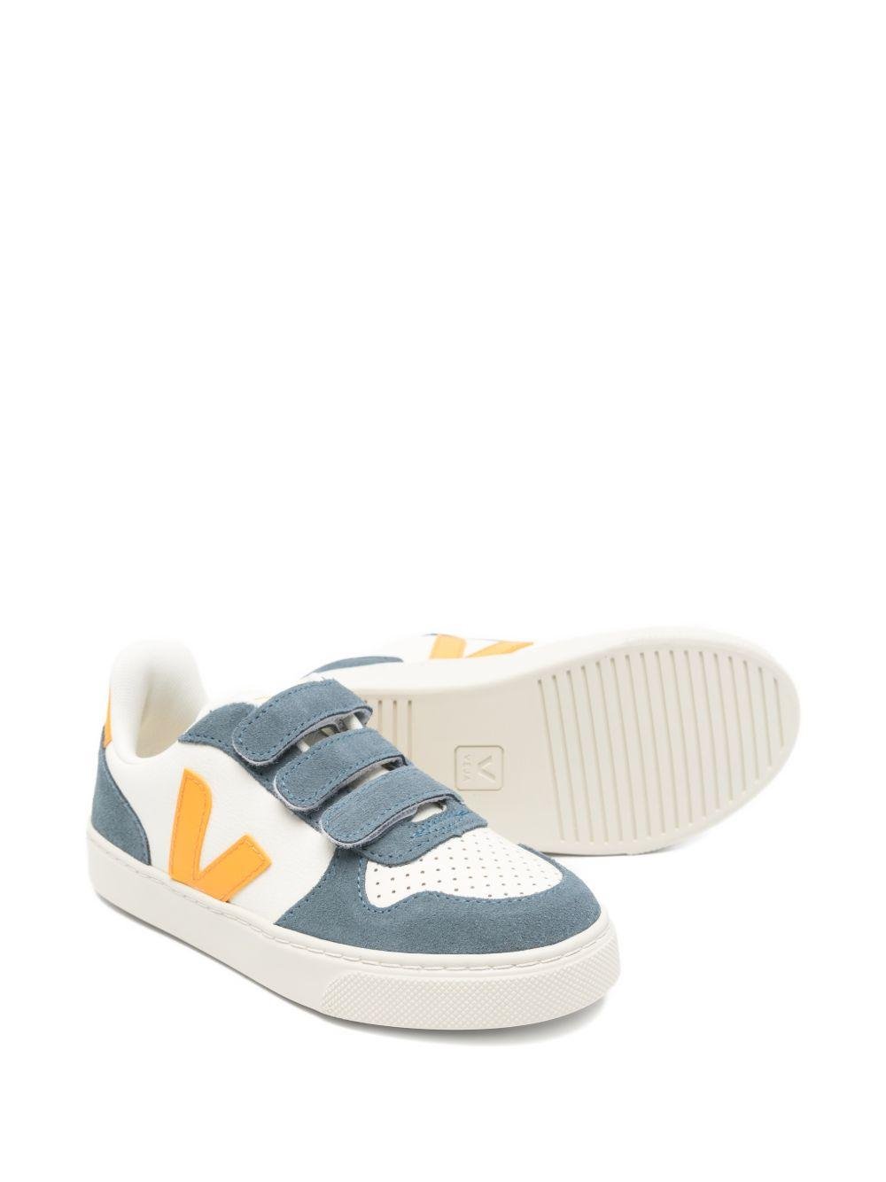 Sneakers V - 10 per bambino Veja Kids multicolore con design traforato - Rubino Kids