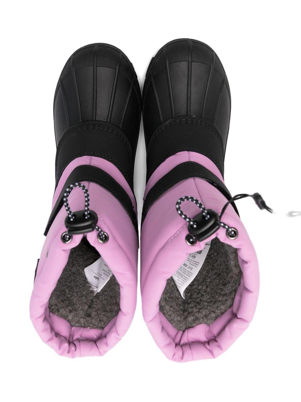 Stivali da neve per bambina Molo rosa con suola in gomma - Rubino Kids