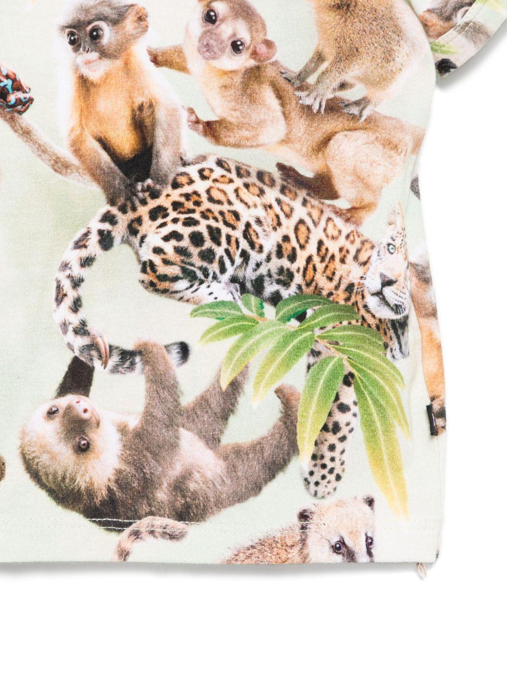 T-shirt Easy per neonati Molo multicolor con stampa - Rubino Kids