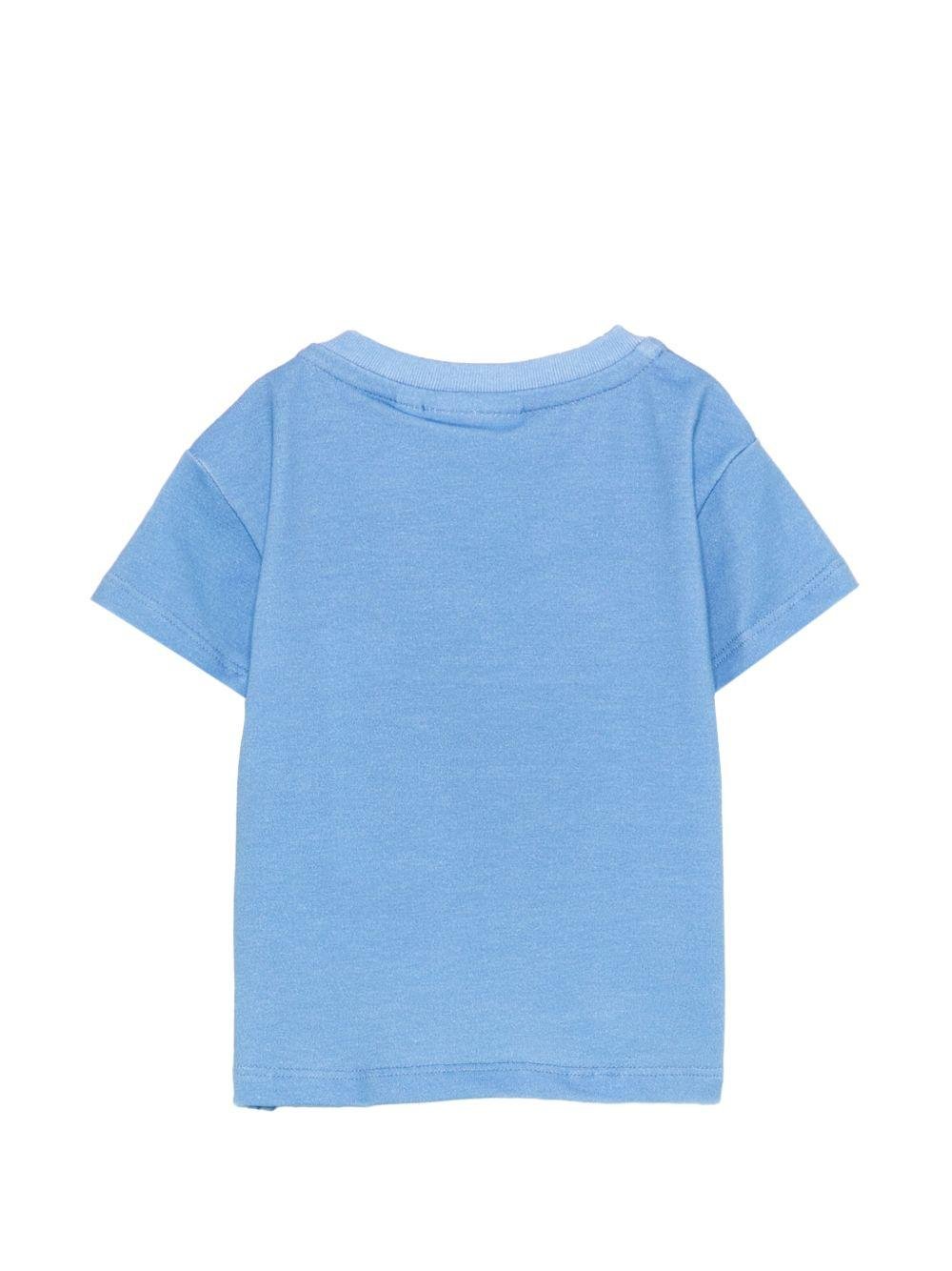 T-shirt Enzo per neonato Molo multicolore con stampa grafica - Rubino Kids