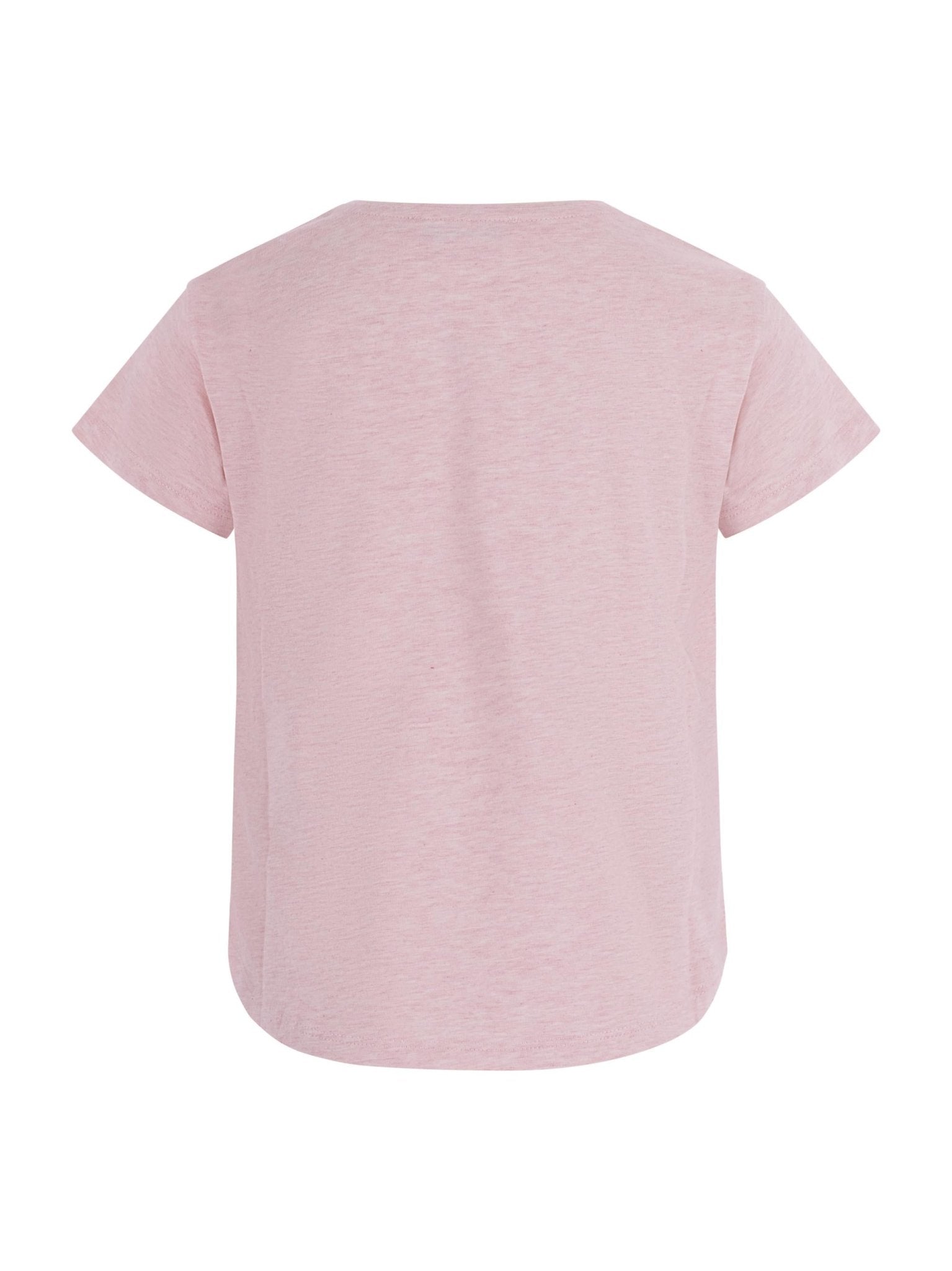 T-shirt per bambina Bonpoint rosa con stampa grafica sul davanti - Rubino Kids