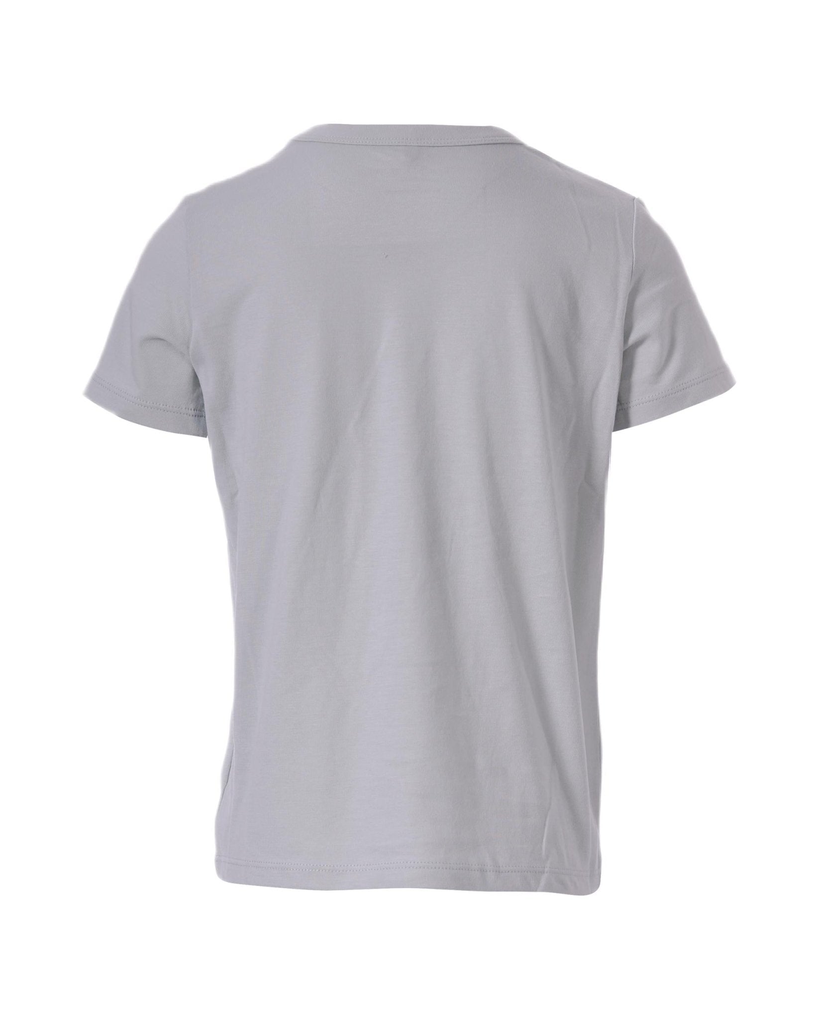 T-shirt per bambina Stella McCartney Kids grigia con stampa grafica sul davanti - Rubino Kids