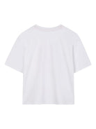 T-shirt per bambina The Marc Jacobs Kids bianca con stampa grafica - Rubino Kids