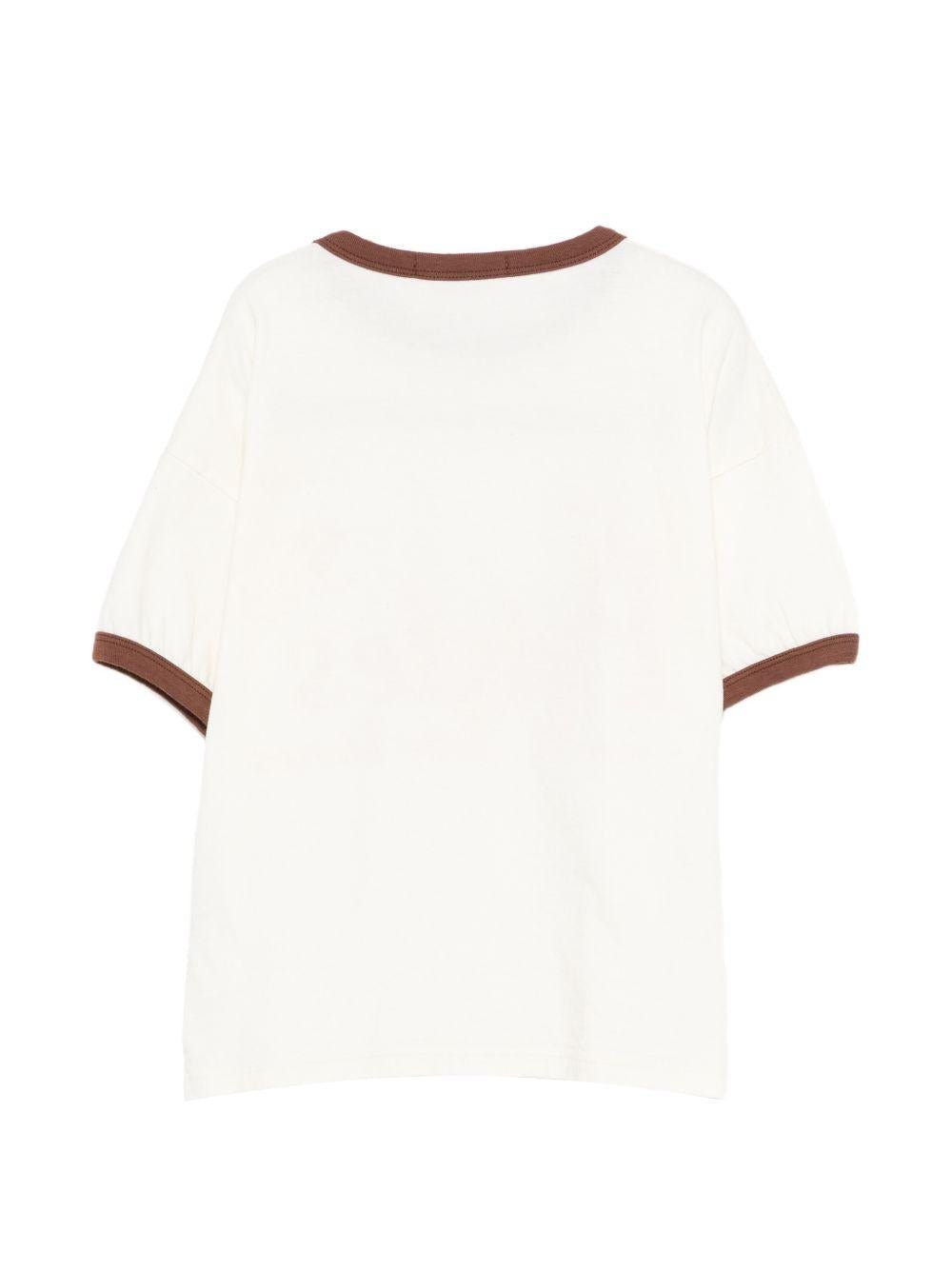 T-shirt per bambino Bobo Choses bianco con stampa grafica Pickles the Dog - Rubino Kids