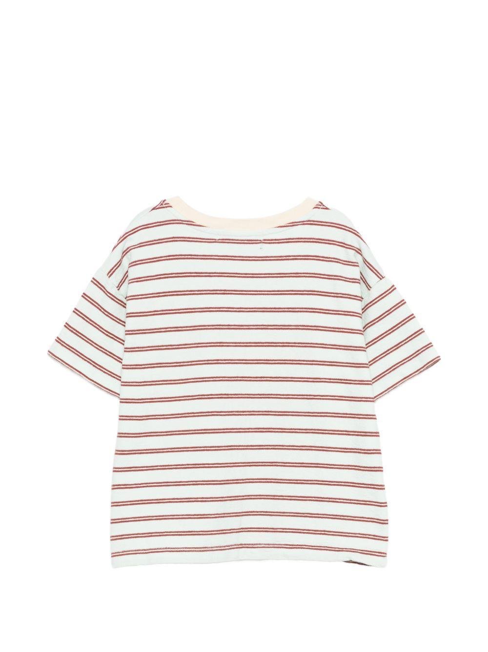 T-shirt per bambino Bobo Choses multicolore con design a righe - Rubino Kids