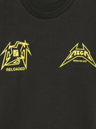 T-shirt per bambino MSGM Kids nero con stampa grafica - Rubino Kids