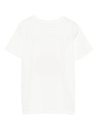 T-shirt per bambino Stella McCartney Kids bianco con stampa grafica - Rubino Kids