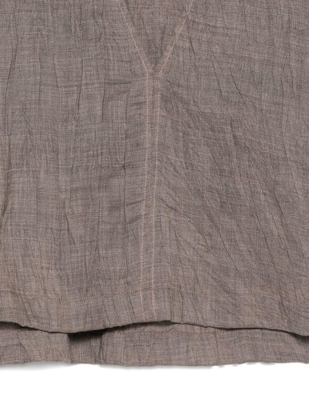 T-shirt per donna Alysi grigia con scollo a V - Rubino Kids