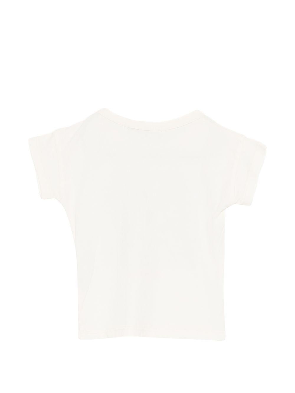 T-shirt per neonato Bobo Choses bianca stampa grafica cane - Rubino Kids