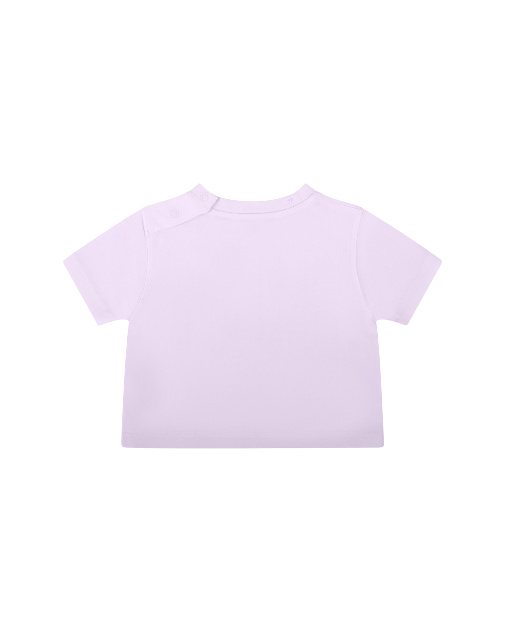T-shirt per neonato Burberry Kids bianca con stampa bear - Rubino Kids