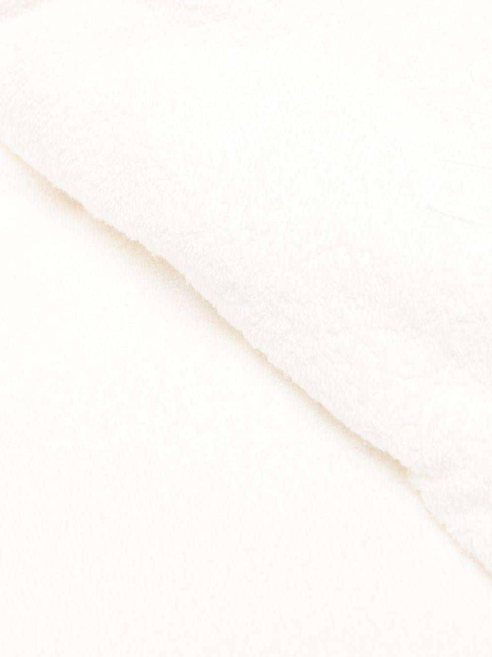 Telo per bambina Elisabetta Franchi La Mia Bambina bianco con dettaglio logo - Rubino Kids