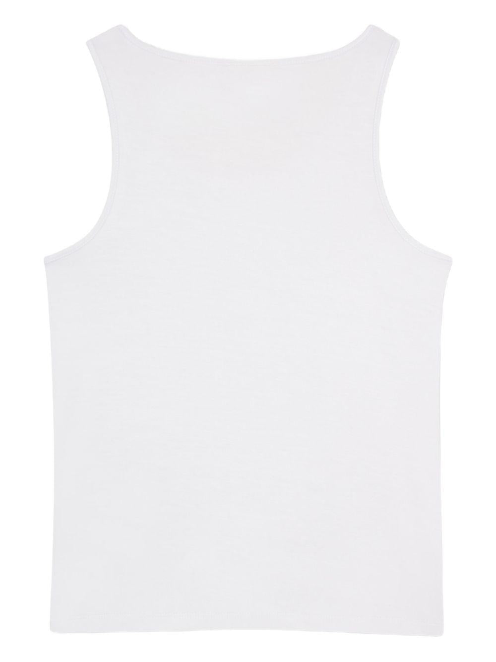 Top per bambina DKNY Kids argentato con paillettes - Rubino Kids