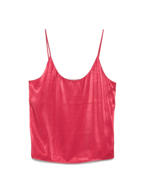 Scotch & Soda women's red satin top