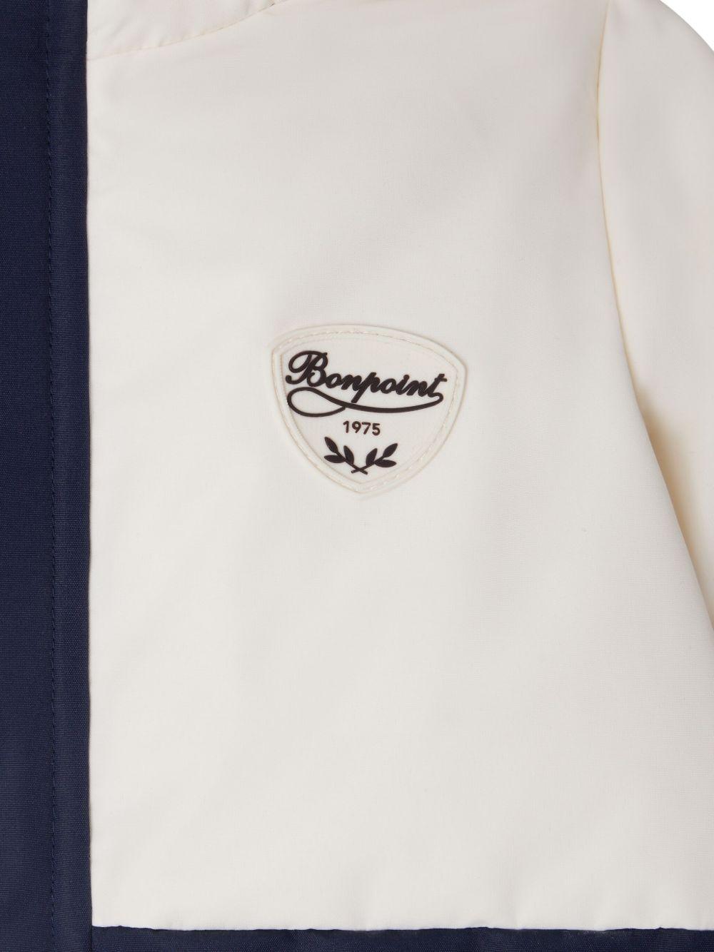 Tuta da neve per neonato Bonpoint blu con cappuccio - Rubino Kids