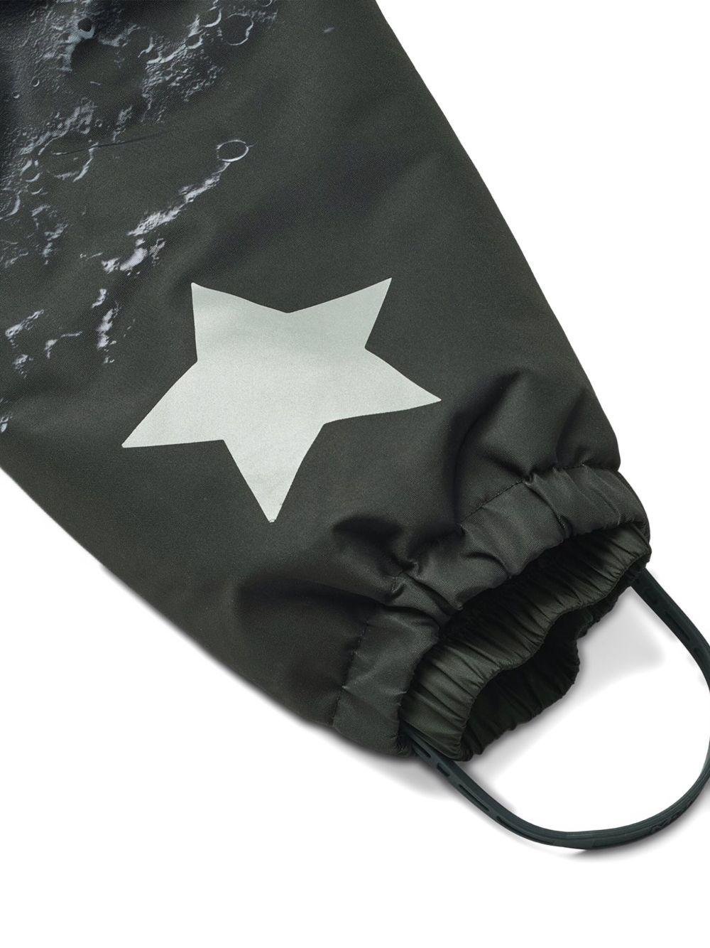 Tuta da neve Polar per bambino Molo multicolore con stampa lunare - Rubino Kids