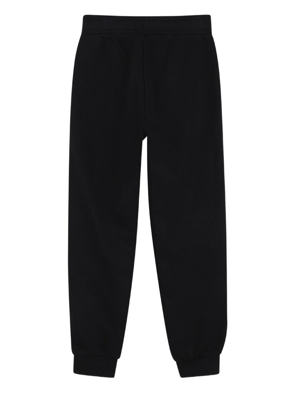 Tuta sportiva per bambino BOSS Kidswear nero con dettaglio logo - Rubino Kids