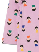 Tutina Game Pawn per neonata Bobo Choses rosa con chiusura a bottone automatico - Rubino Kids