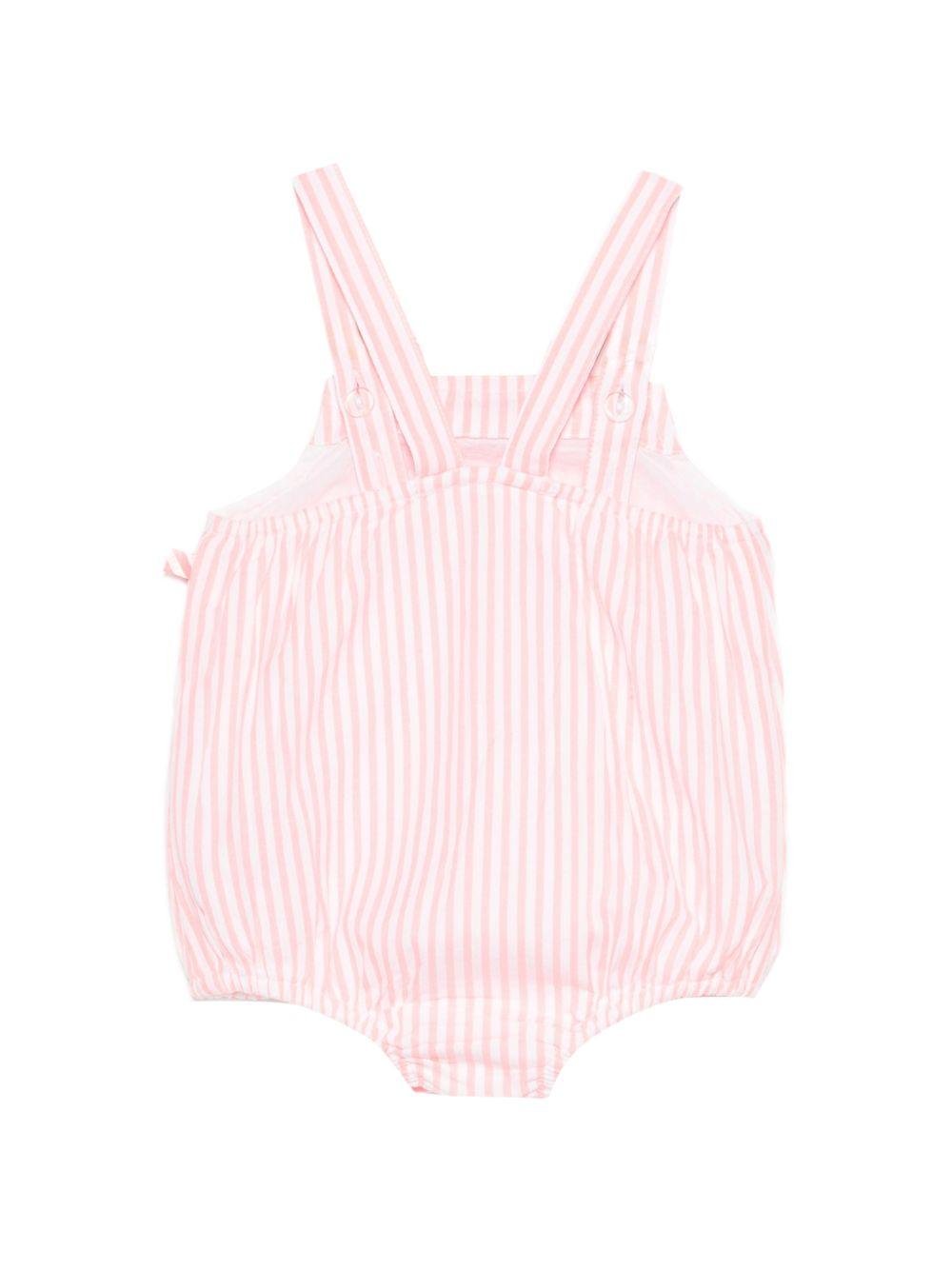Tutina per neonata Billieblush rosa con design a righe - Rubino Kids
