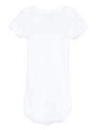 Tutina per neonati Petit Bateau bianca a girocollo - Rubino Kids