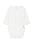 Tutina per neonati Petit Bateau bianca con ruches - Rubino Kids