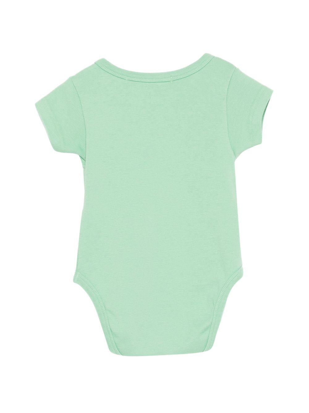 Tutina per neonato Bobo Choches verde con stampa Farm Adventure - Rubino Kids