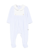 Tutina per neonato Paz Rodrìguez azzurra con colletto alla Peter Pan - Rubino Kids