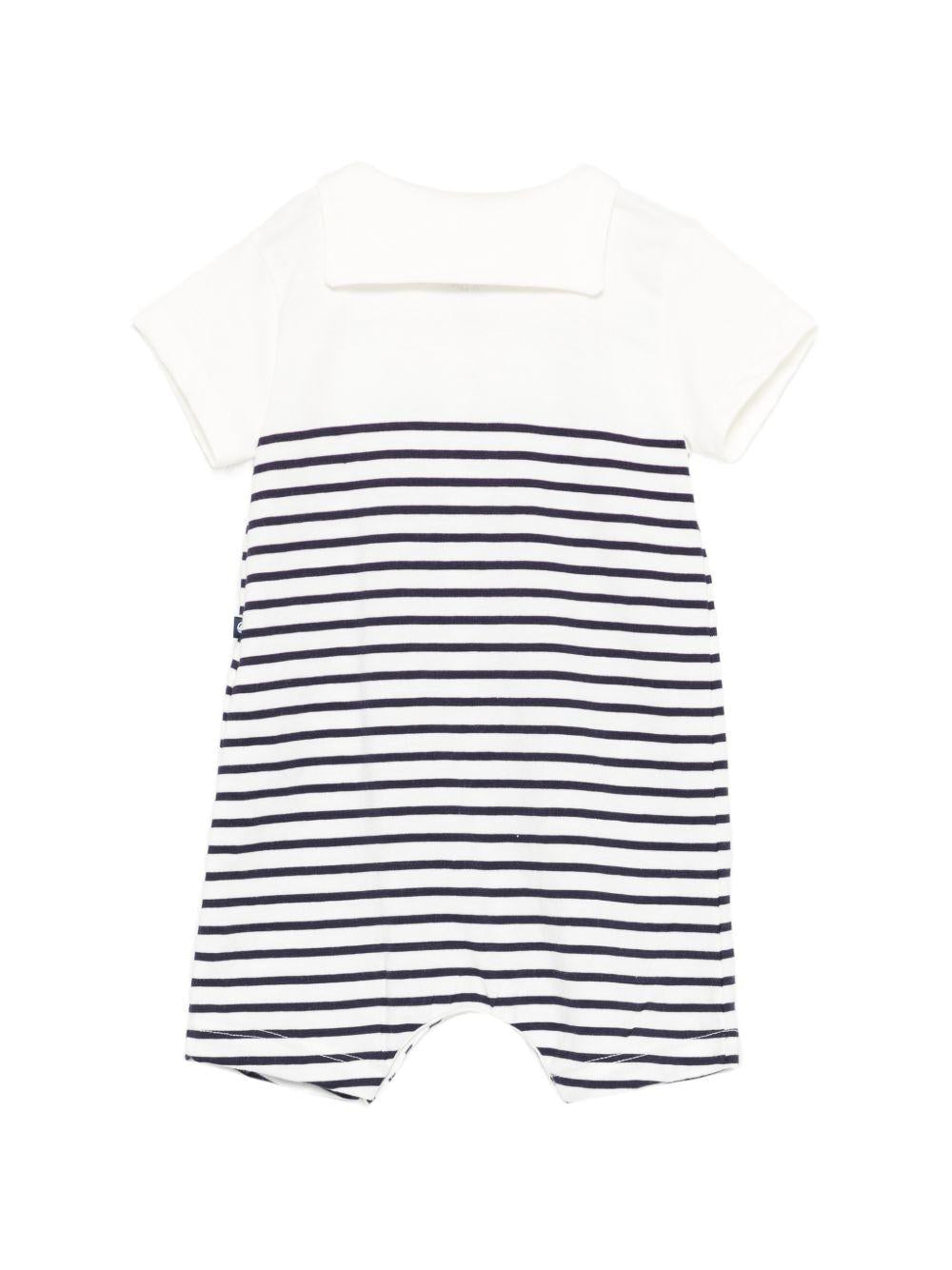 Tutina per neonato Petit Bateau multicolor con design a righe - Rubino Kids