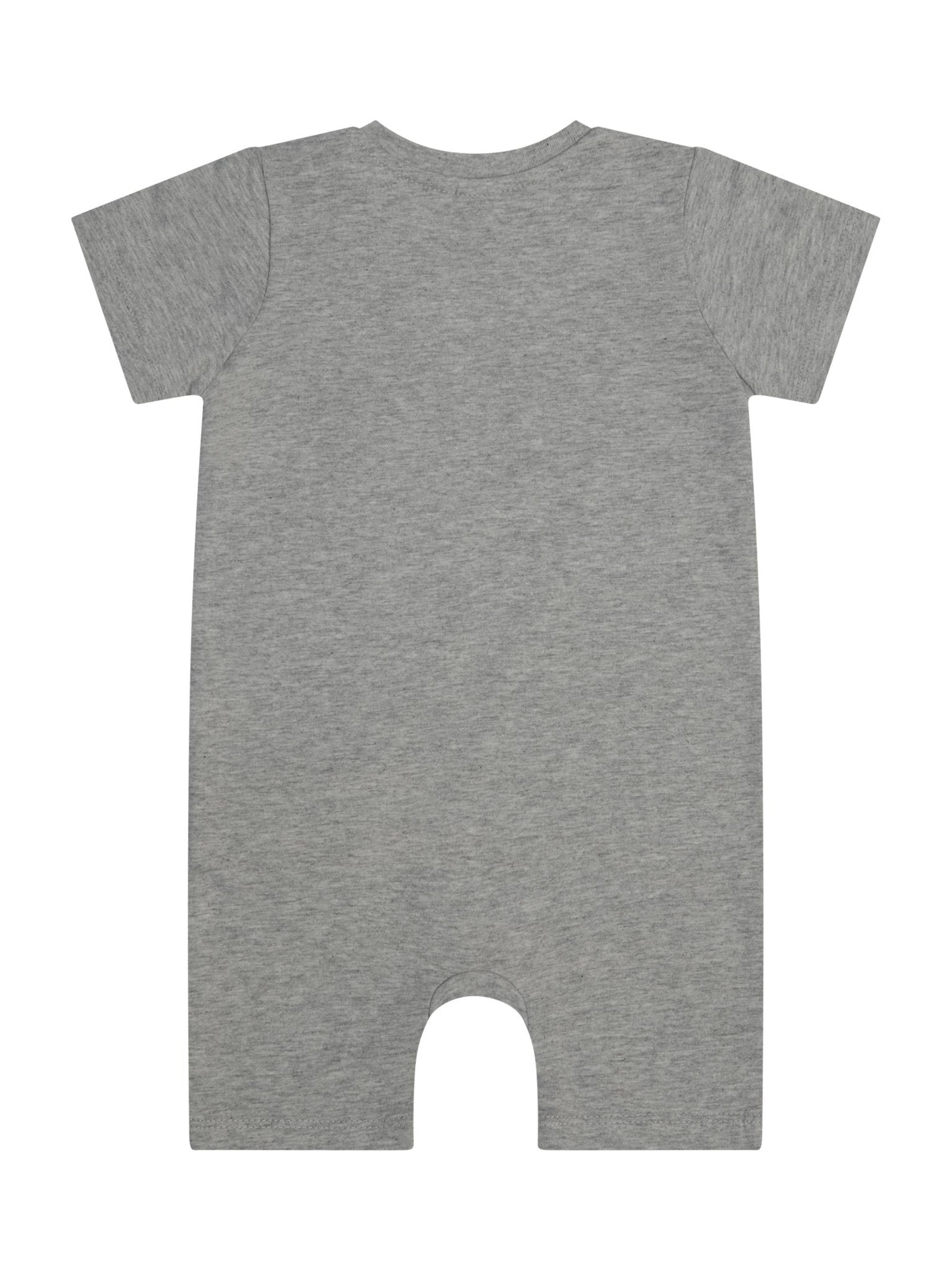 Tutina per neonato Stella McCartney Kids grigia con stampa tamburo sul davanti - Rubino Kids